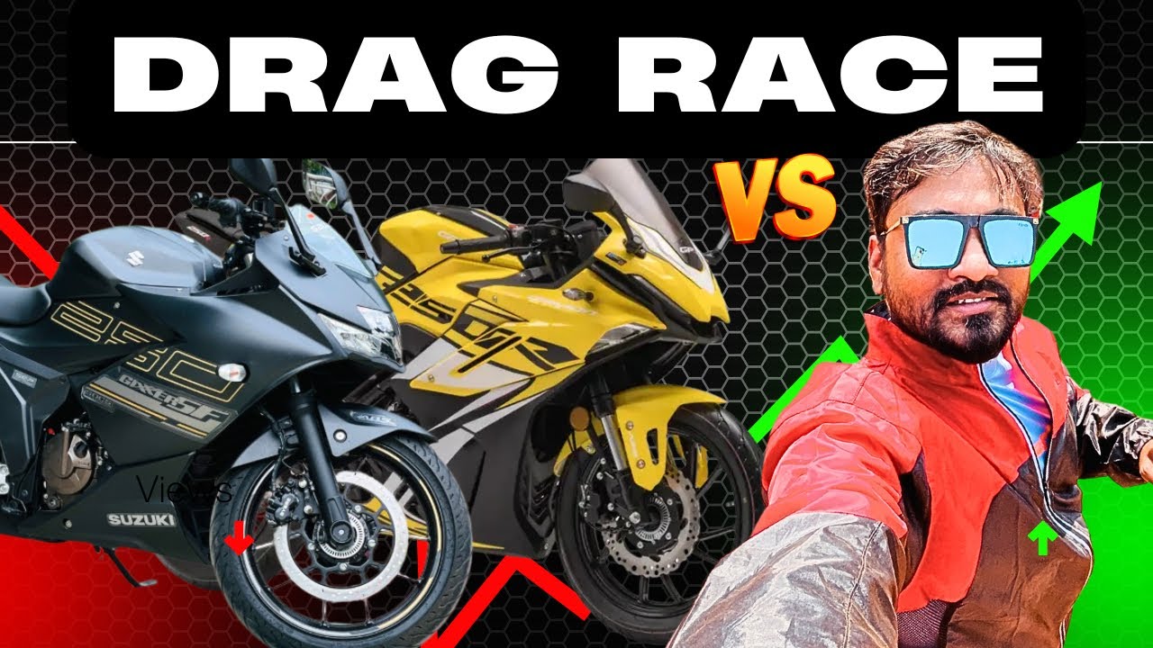 GPX Demon GR250R vs Suzuki Gixxer SF250 | Drag Race + Full Comparison | Real Riding Test