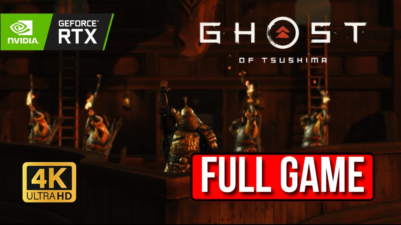 The Tale of Ryuzo - Lethal Stealth - Ghost of Tsushima Gameplay Walkthrough Full Game [4K 60FPS]