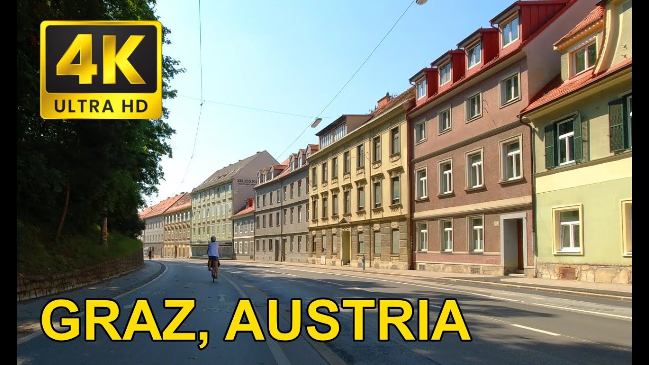 Bicycle cruising in Graz, Austria