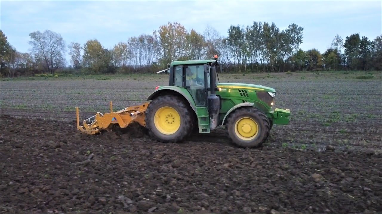 Može li podrivanje zamjeniti zimsku brazdu? | John Deere 6155M i Alpego