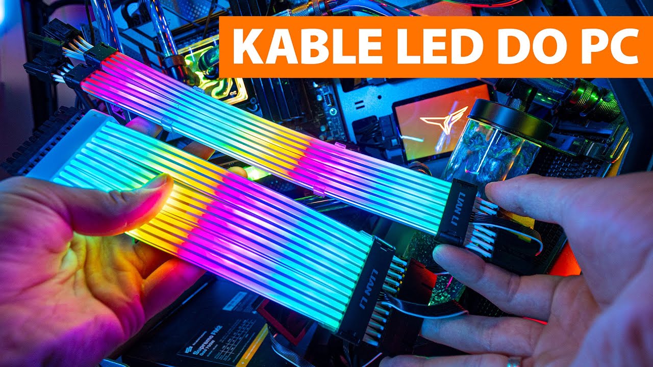 Zapłacisz TYLE za ledowe kable do swojego komputera? Test Lian Li Strimer Plus RGB