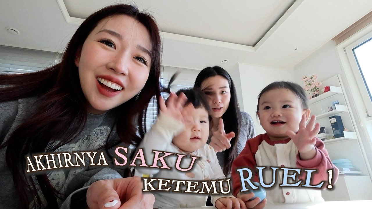 MOTHERHOOD DI KOREA: SAKU AKHIRNYA KETEMU RUEL! PLAYDATE BARENG @KoreaReomit  & @JeanettesWorld