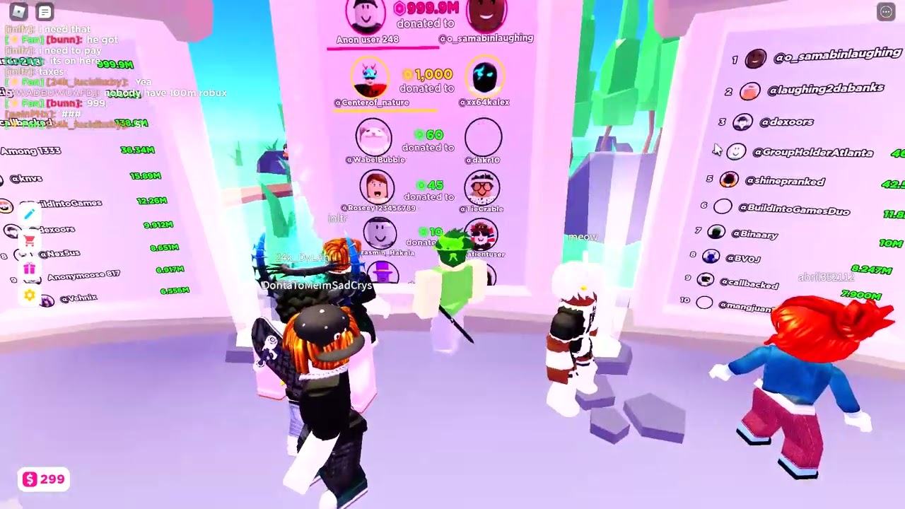 1 BILLION ROBUX donation on pls donate