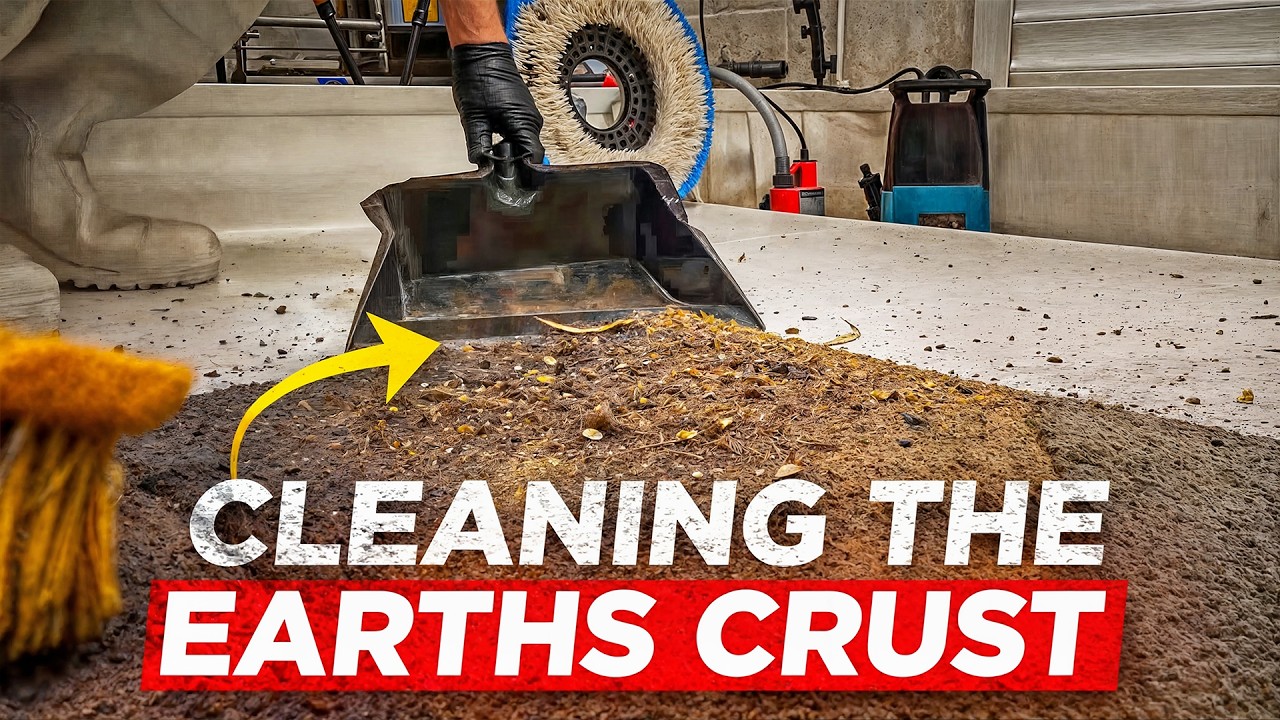 Rug looks like its been buried for 10 Years ! Satisfying ASMR