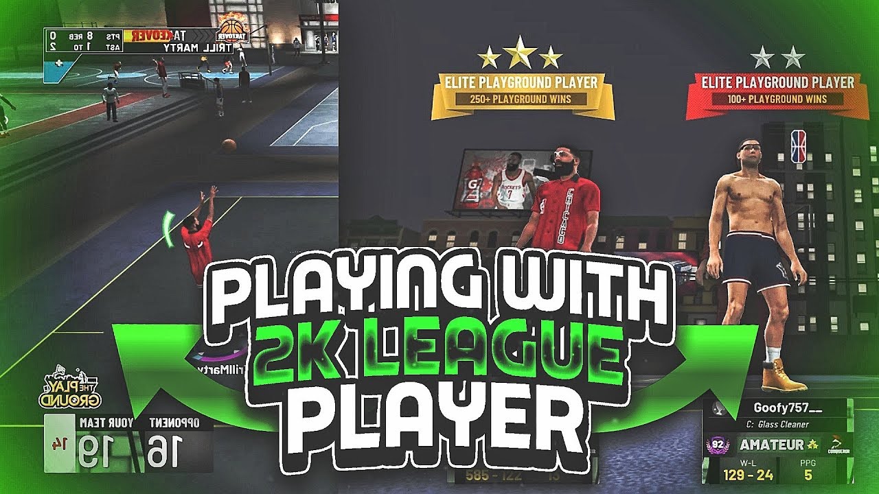 PLAYING WITH A PROFESSIONAL 2K E- LEAGUE PLAYER &bull; OMG HE IS A 2K E- LEAGUE CHAMPION!!!