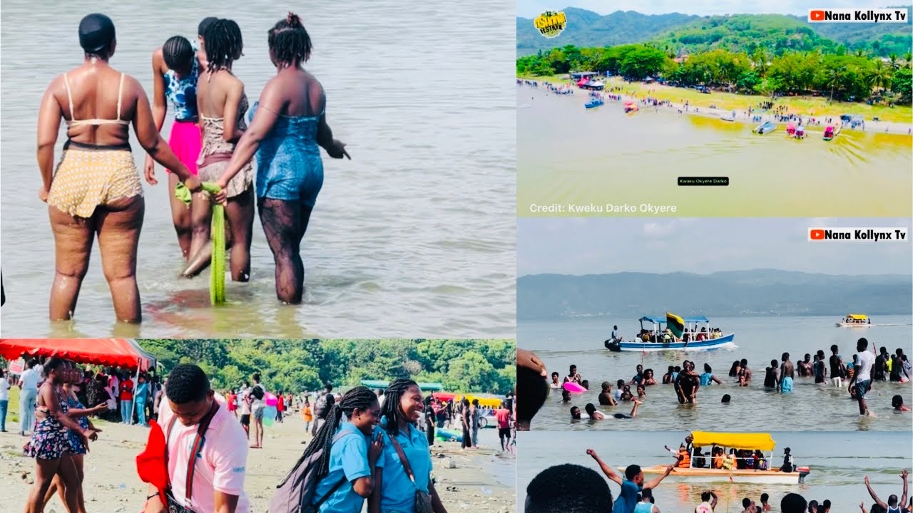 A day at Ghana’s ONLY NATURAL LAKE | LAKE BOSOMTWE @ Abono | A Popular Tourist Destination in Ghana