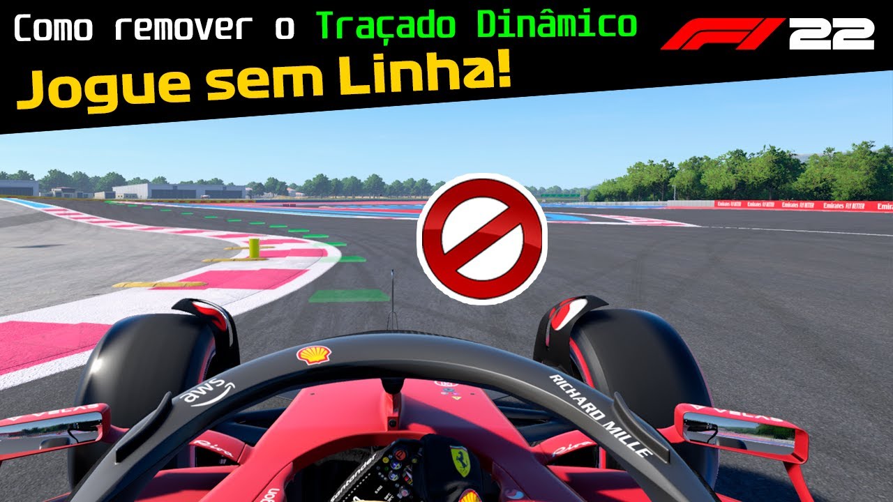 F1 22 - Como tirar o Traçado dinâmico (Linha) e aprender circuitos do zero