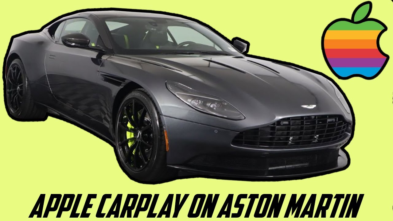 Aston Martin gets full Apple Car Play Integration! - Aston Installations