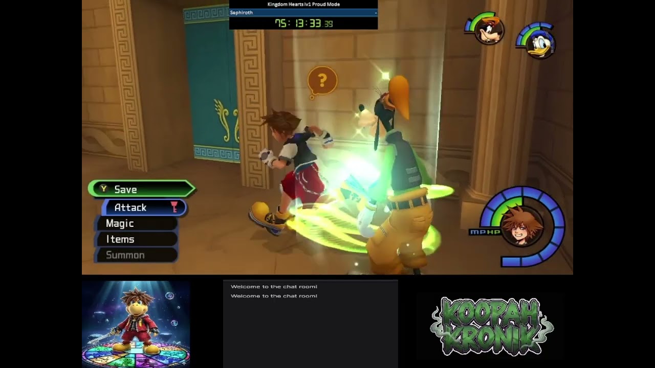 Kingdom Hearts lv1 Proud Mode pt 48