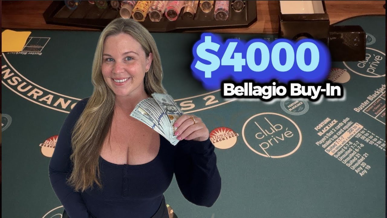 My Return to Bellagio | $4000 Buy-In