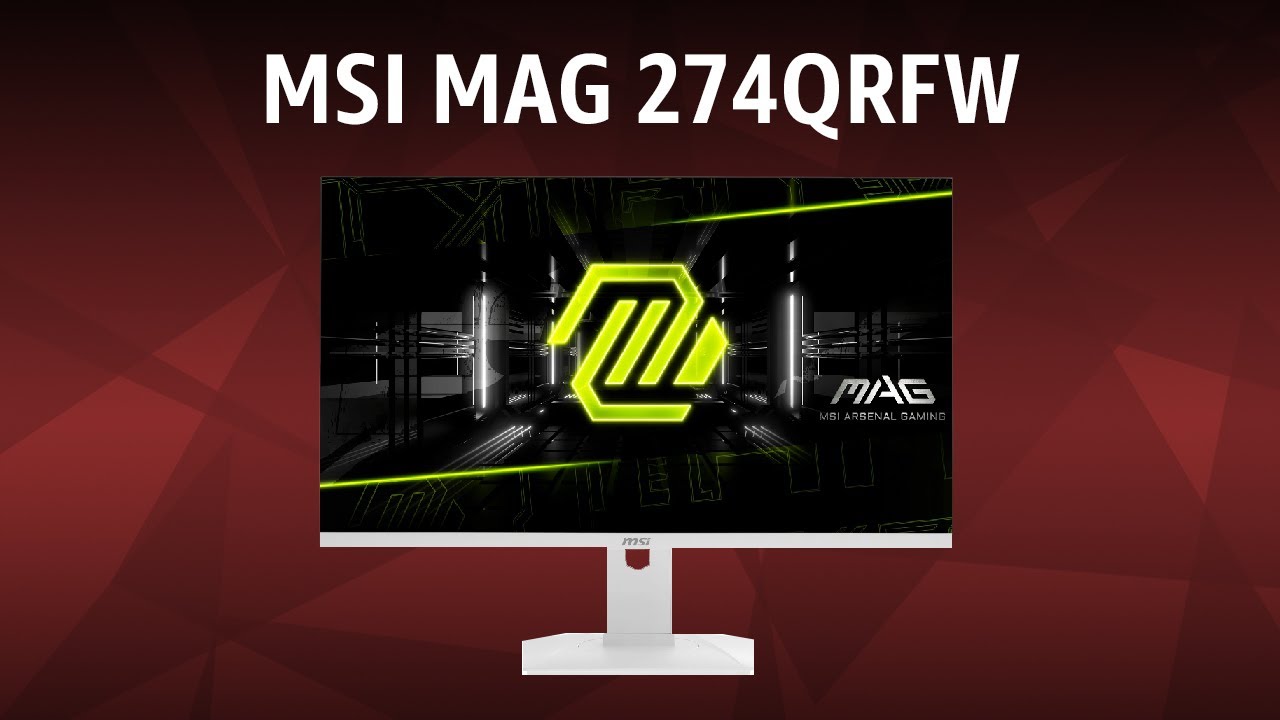 Монитор MSI MAG 274QRFW