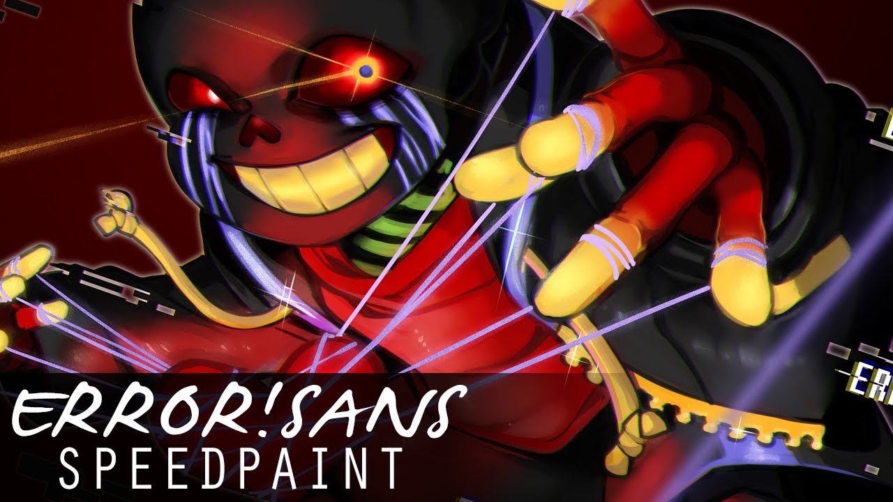 「Error!Sans」Undertale - SPEEDPAINT