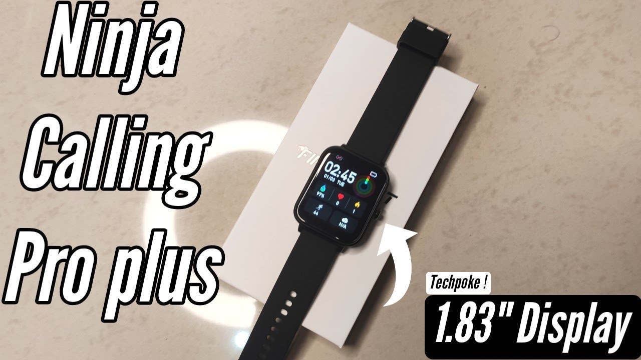 Fireboltt ninja Calling pro plus 🔥 Unboxing and review • Features #techpoke