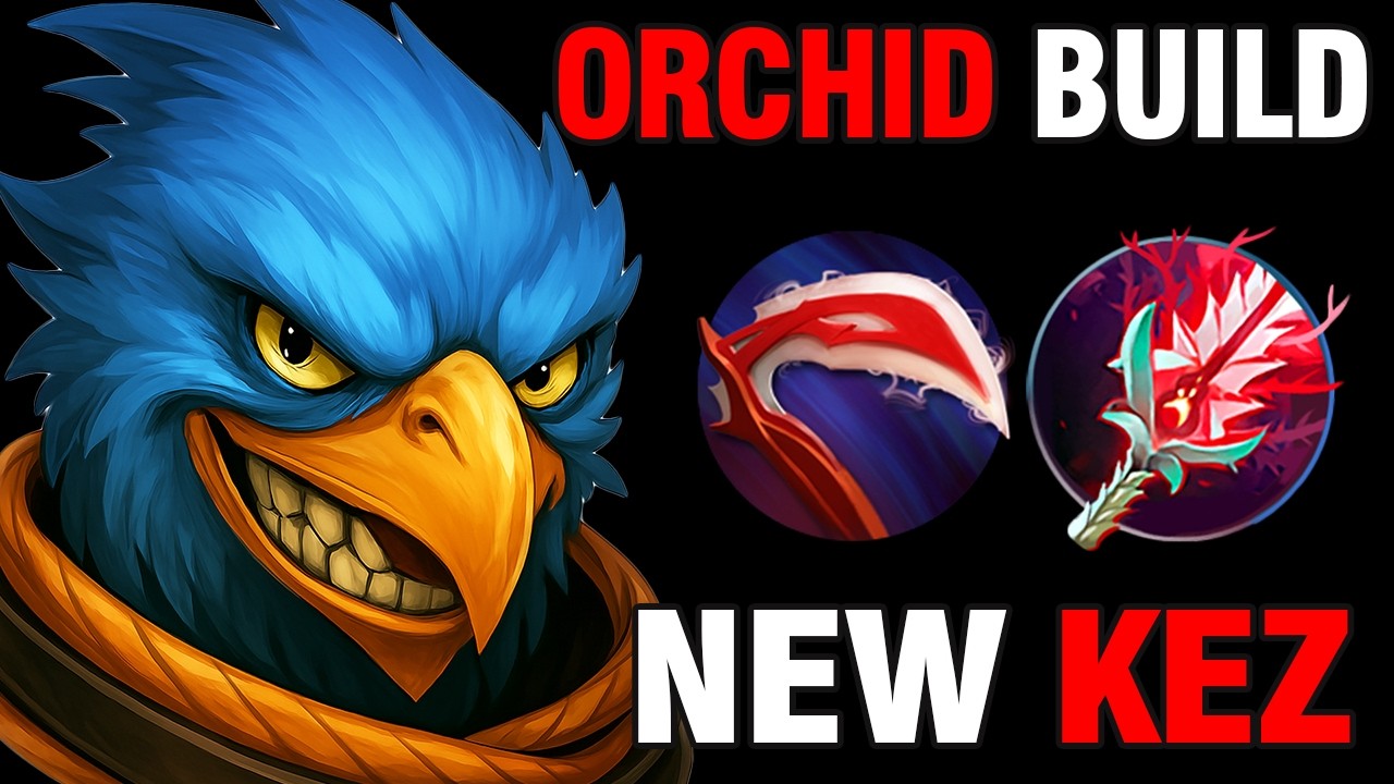 Kez Mid Insane Damage With Orchid Build | Patch 7.40c Dota 2