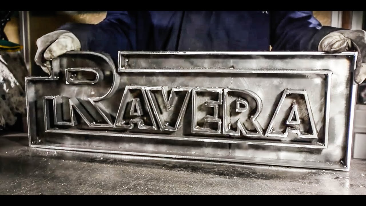 Steel Sign Build