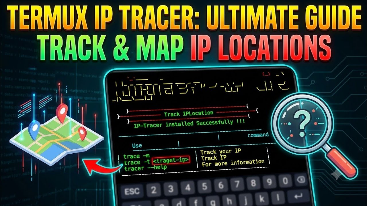 Termux IP Tracking Tutorial: How to Install & Use IP-Tracer