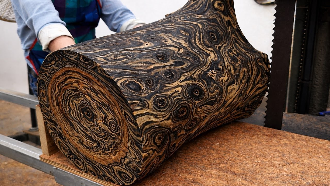 Watch and You'll Be Amazed! This Creative Guy Transforms Tree Trunks Into True Artistic Masterpieces