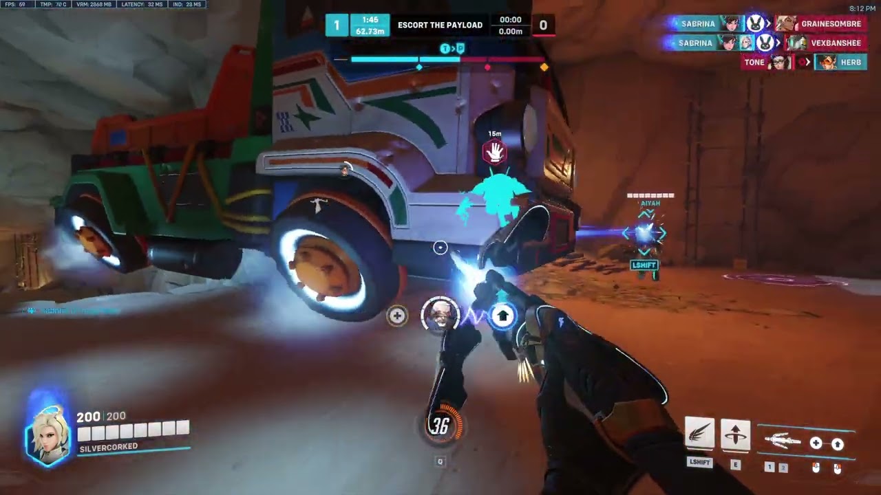 Overwatch 2 Competitive: Mercy main with Masters Dreams #114 (S6)