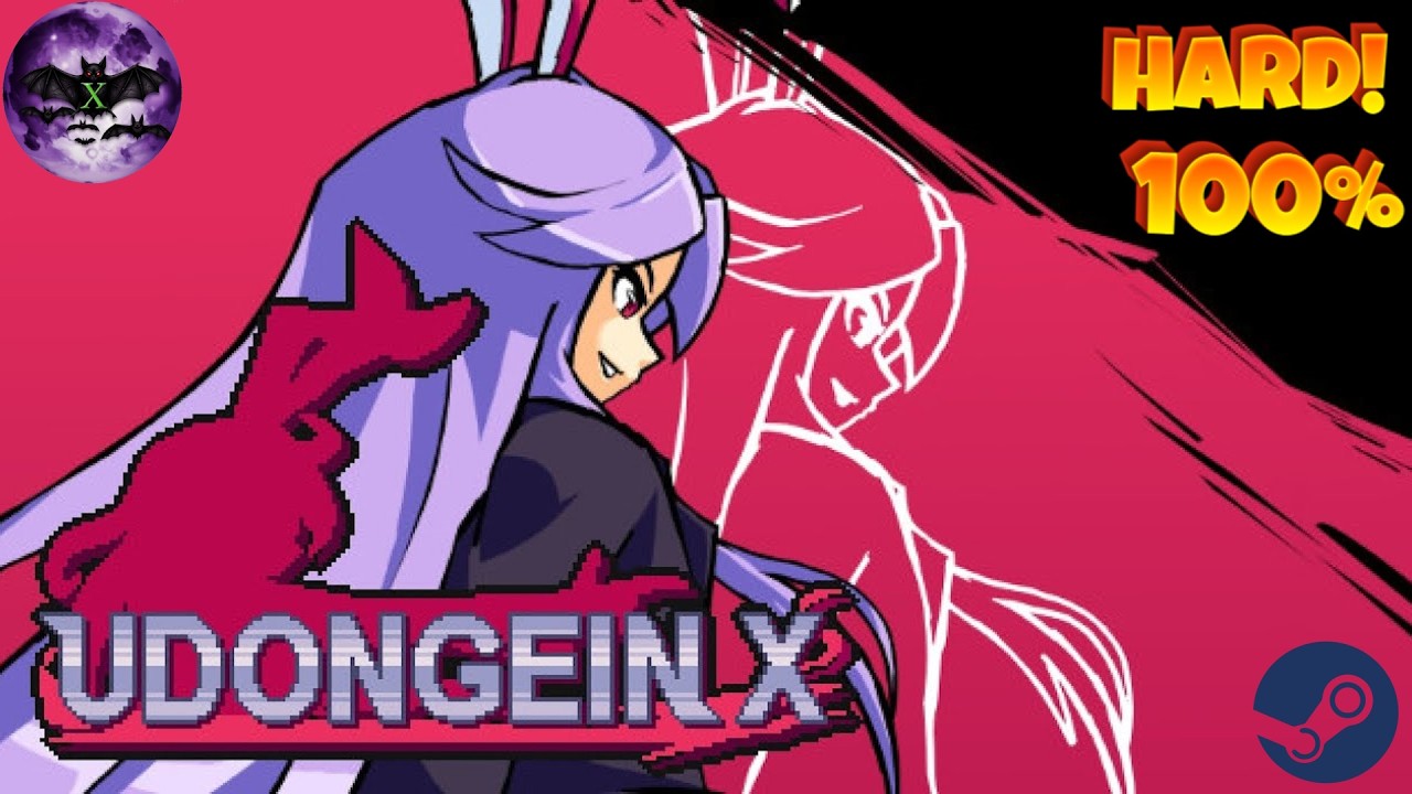 UDONGEIN X прохождение 100% [ hard] | Игра ( PC steam ) Стрим rus