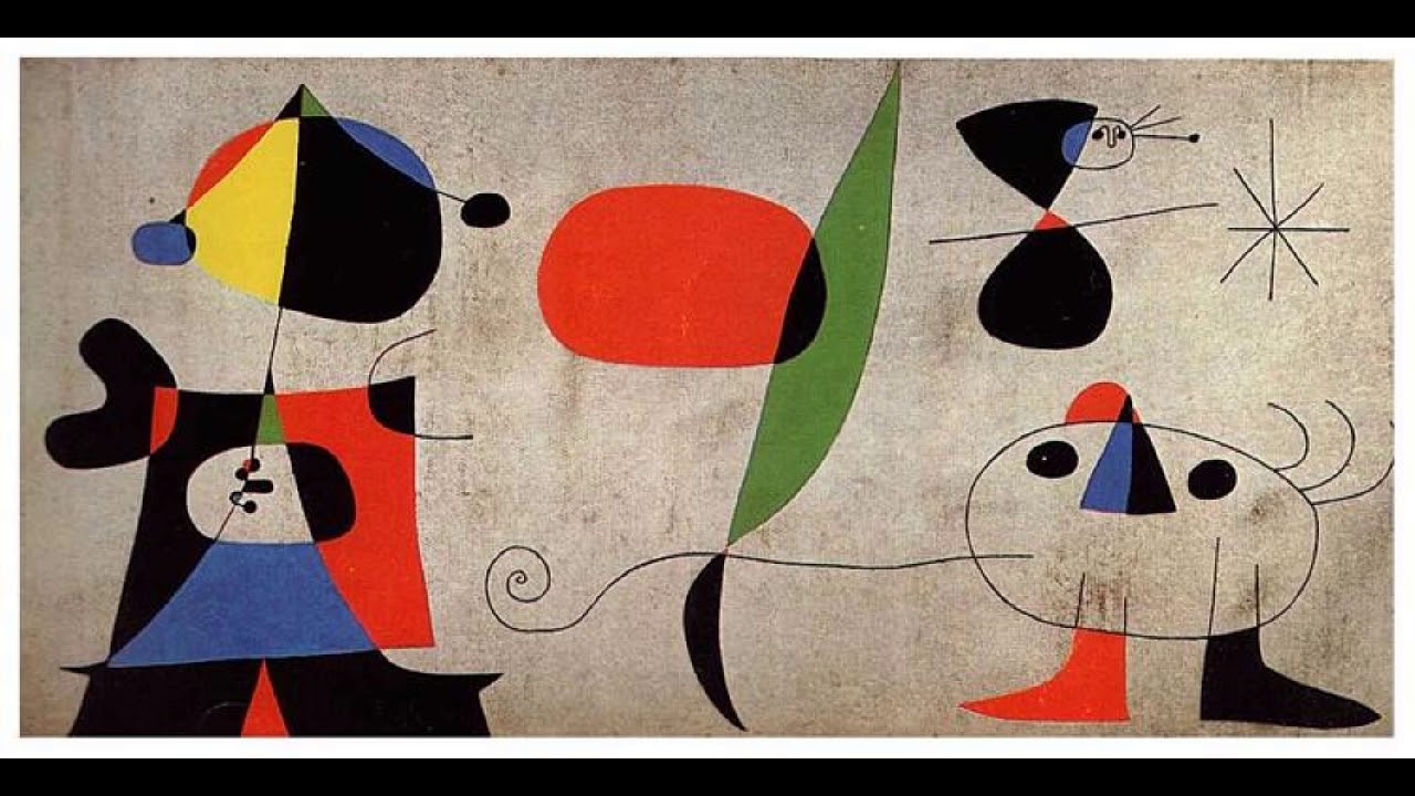 Joan Miró  瓊·米羅 (1893–1983) Surrealism  Lyrical Abstraction Spanish