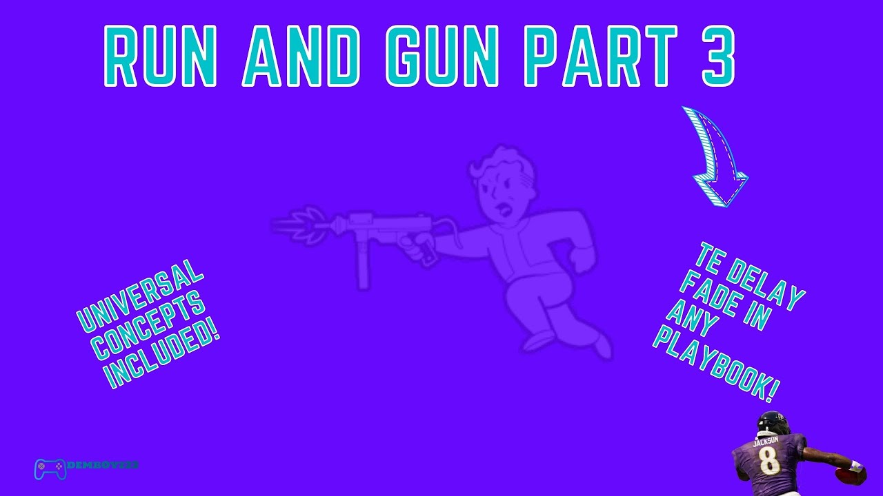Universal Roll out TE delay Fade concept & Run and Gun E book Part 3