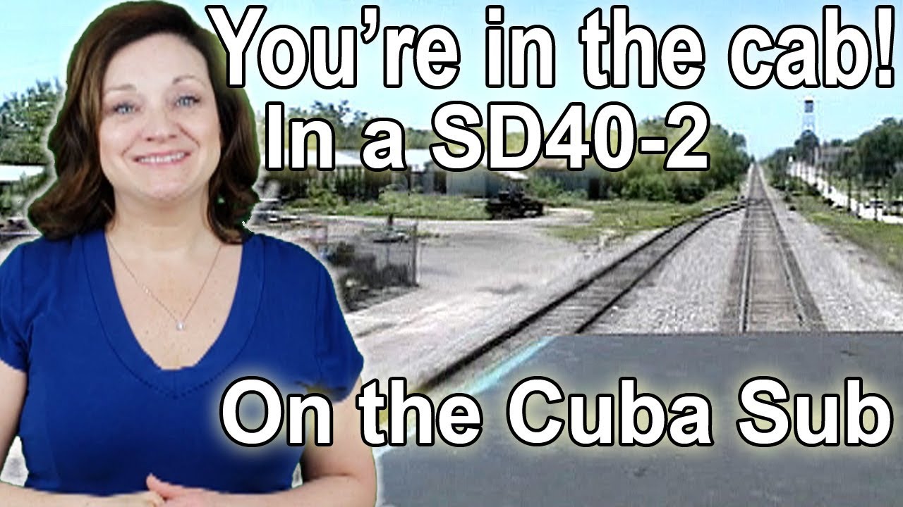 Ride with the engineer in a Burlington Northern SD40-2! On the BNSF Cuba Sub.