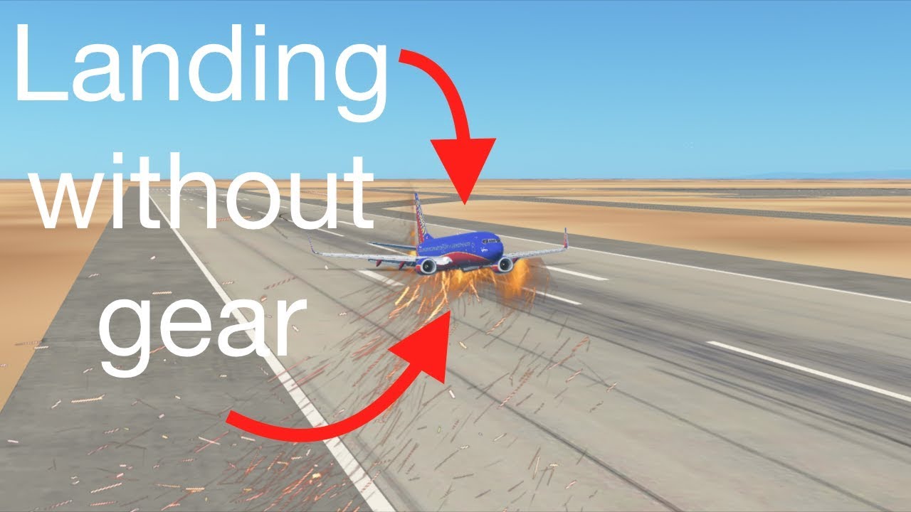 Landing without GEAR Challenge