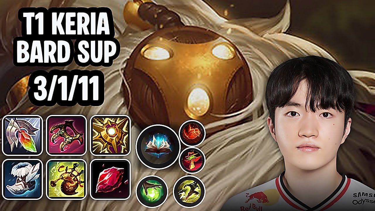 T1 Keria Bard Sup SoloQ Replay 20260112