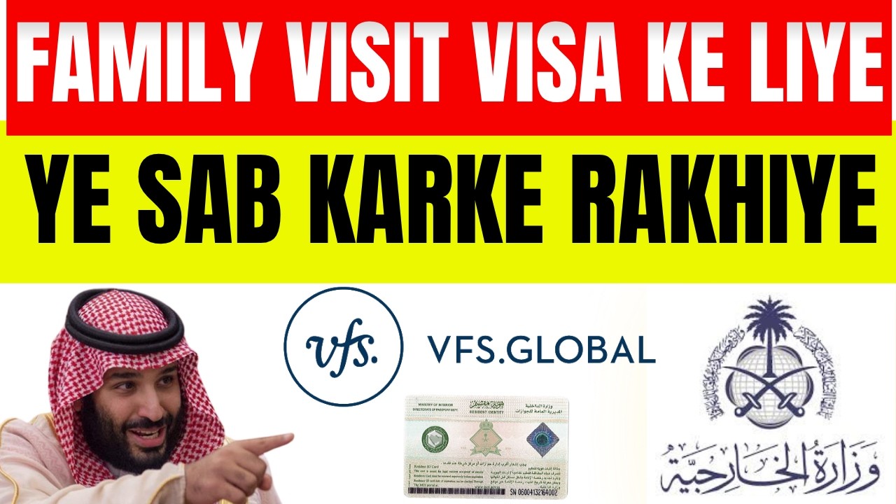 Saudi Family Visit Visa Documents Required 2026 -2027 |