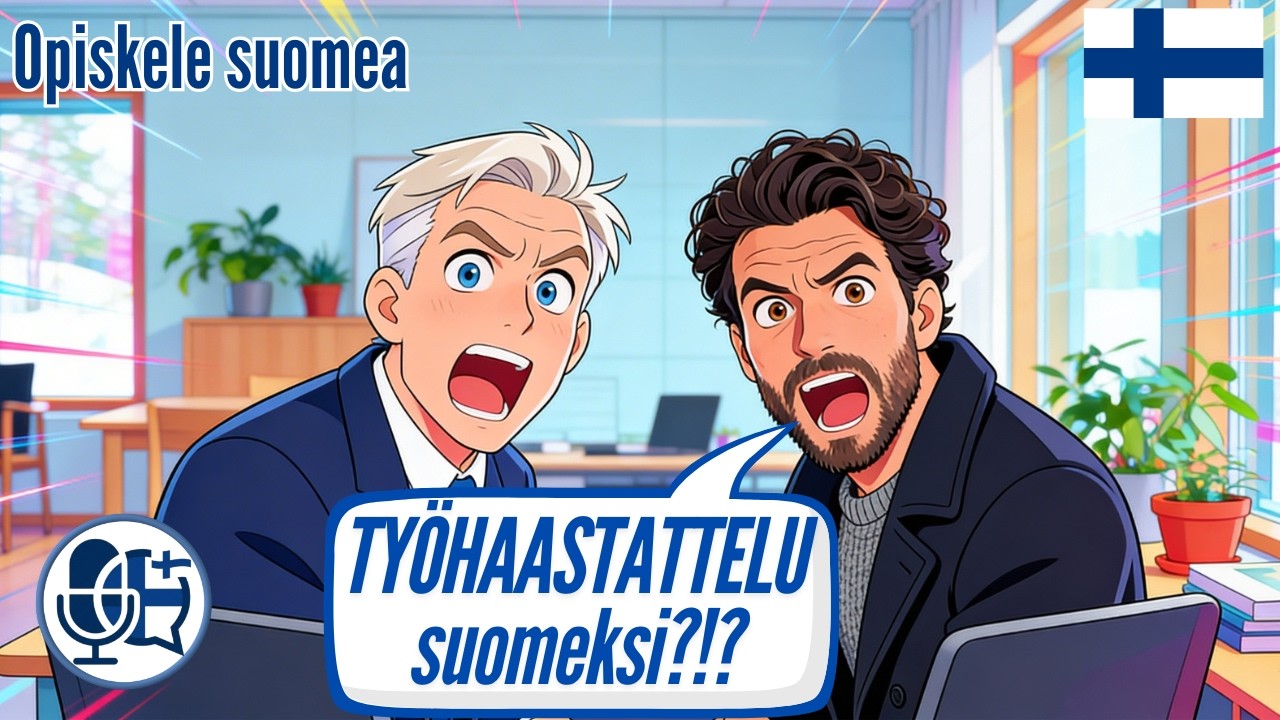 JOB INTERVIEW IN FINNISH 🇫🇮 | Learn Finnish for Work | Finnish Conversation