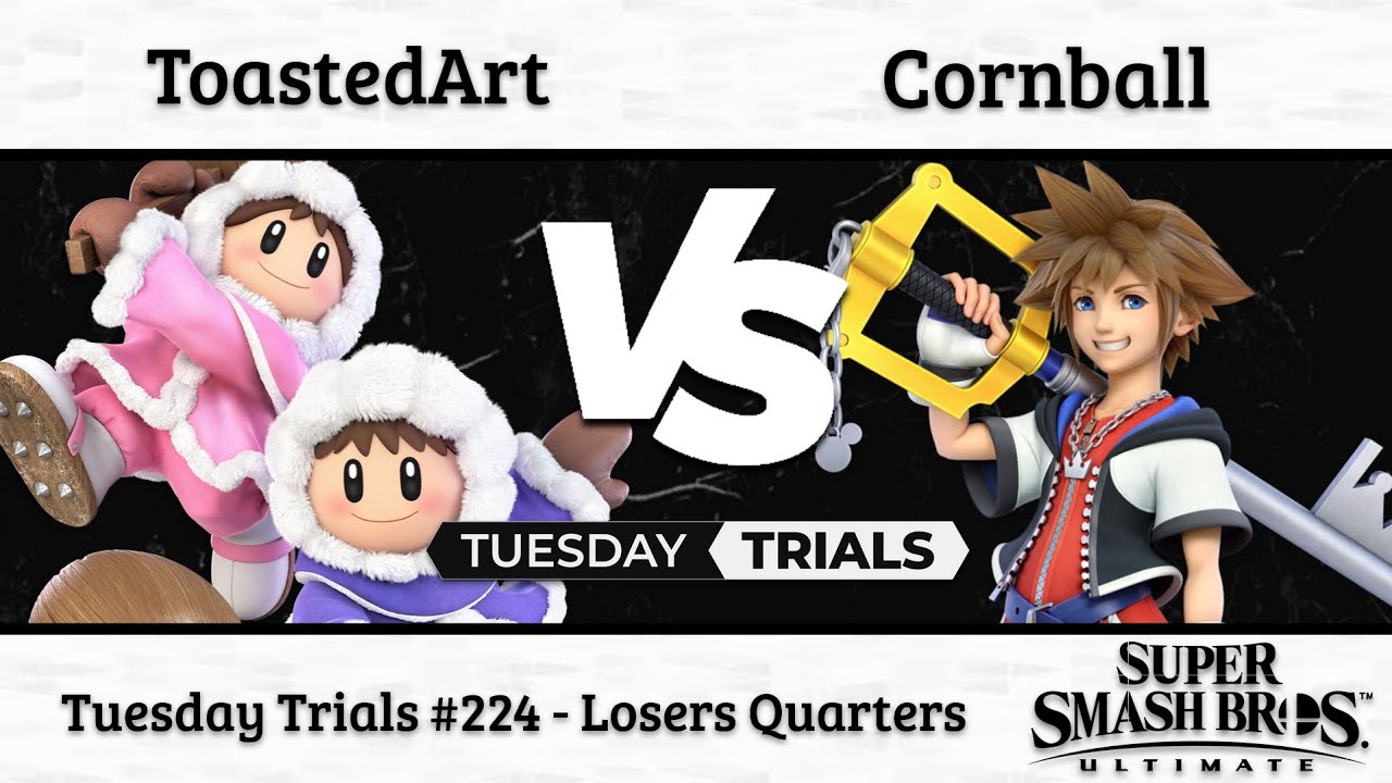 CFG Tuesday Trials 224: ToastedArt (Ice Climbers) vs. Cornball (Sora) - Losers Quarters