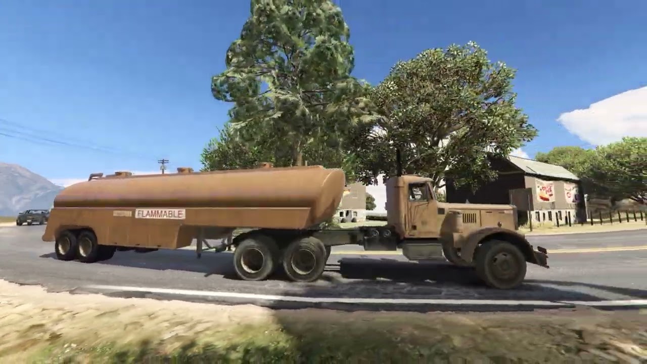 Duel Truck Road Tour. Rex's Choke and Puke to Galileo Observatory . GTA 5
