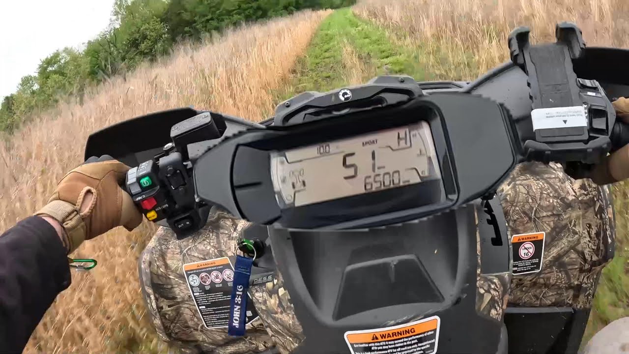 2023 CAN AM OUTLANDER XT850 SPORT MODE - 1ST TRY..