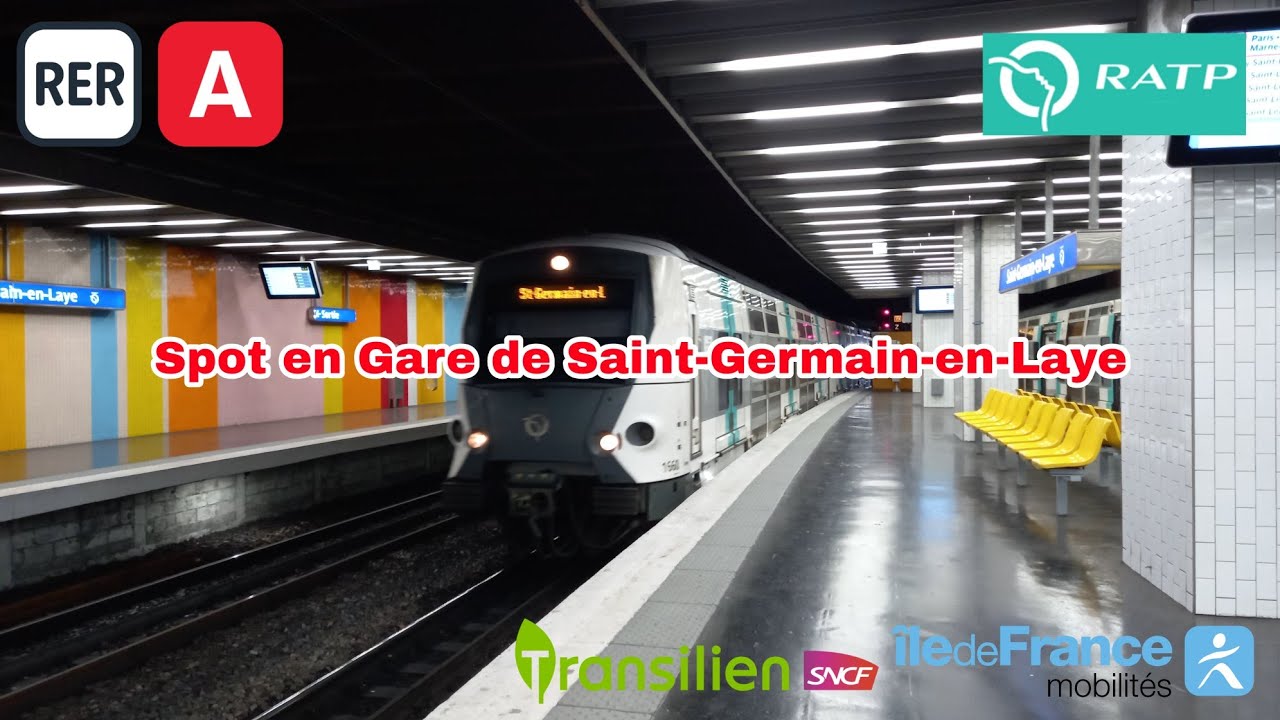 [RER A] Spot en Gare de Saint-Germain-en-Laye