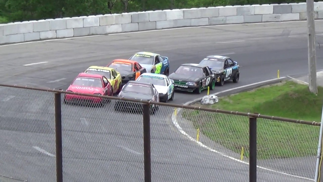 Wiscasset Speedway Thunder 4 Heat 2  6.17.17