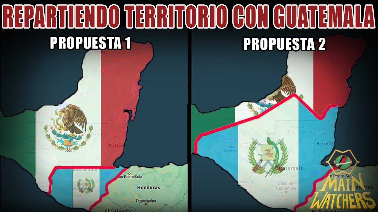 NEGOCIACIONES TERRITORIALES entre MÉXICO Y GUATEMALA