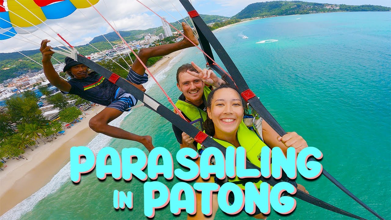 Don't Miss out! AMAZING Parasailing experience at PATONG Beach, Phuket