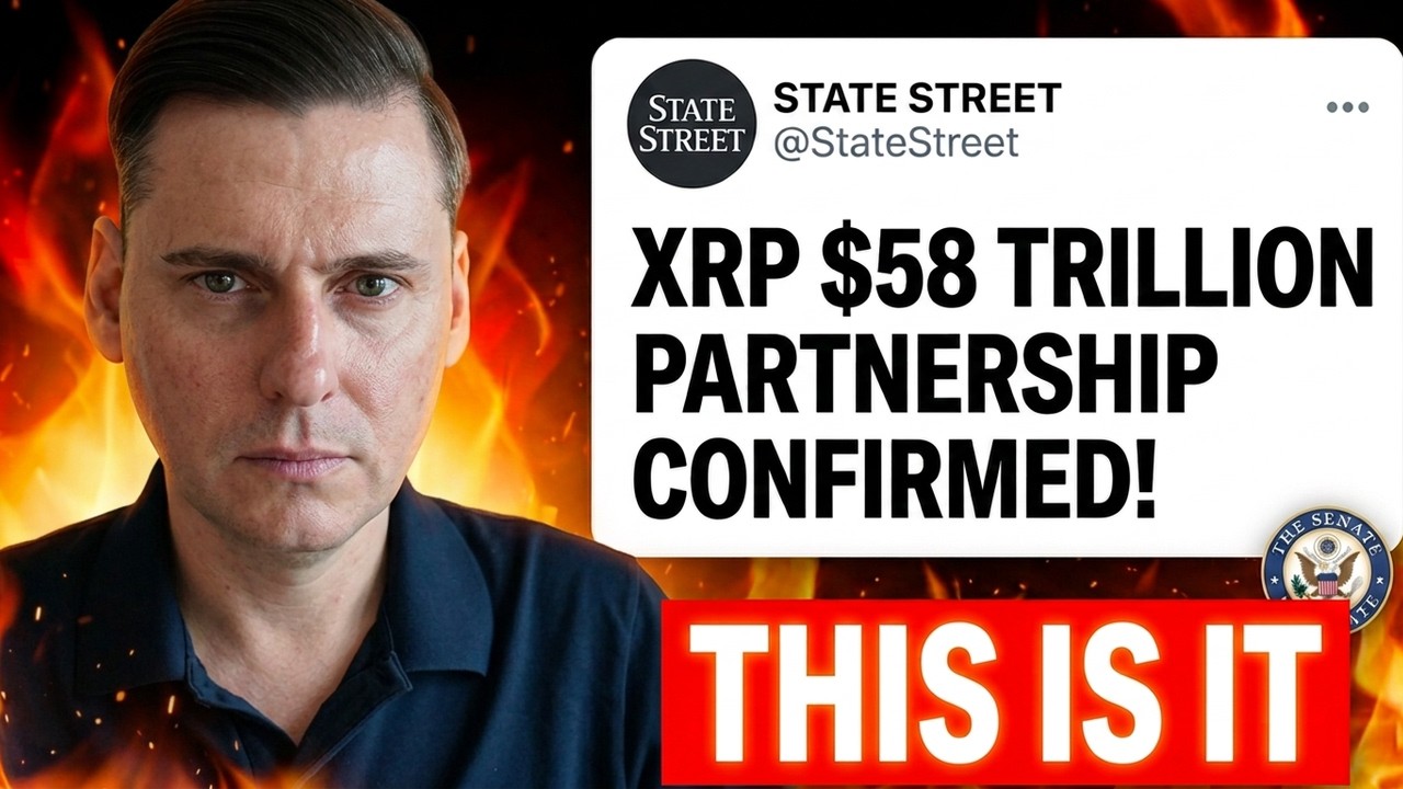 МЕГА-ПАРТНЕРСТВО RIPPLE И XRP!!! (STATE STREET И 58 ТРИЛЛИОНОВ ДОЛЛАРОВ В XRP?!)