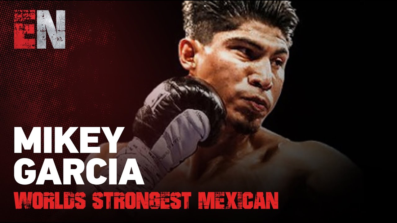 Mikey Garcia Landing Bombs On Worlds Strongest Mexican (power-lifter record over 600 pounds)