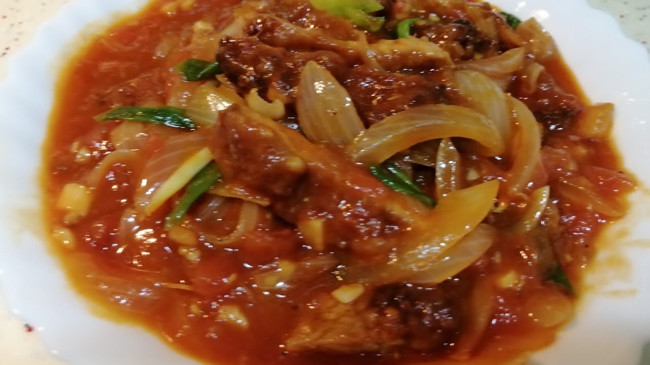 How to cook Pork Chop with Tomato (Chinese Menu)