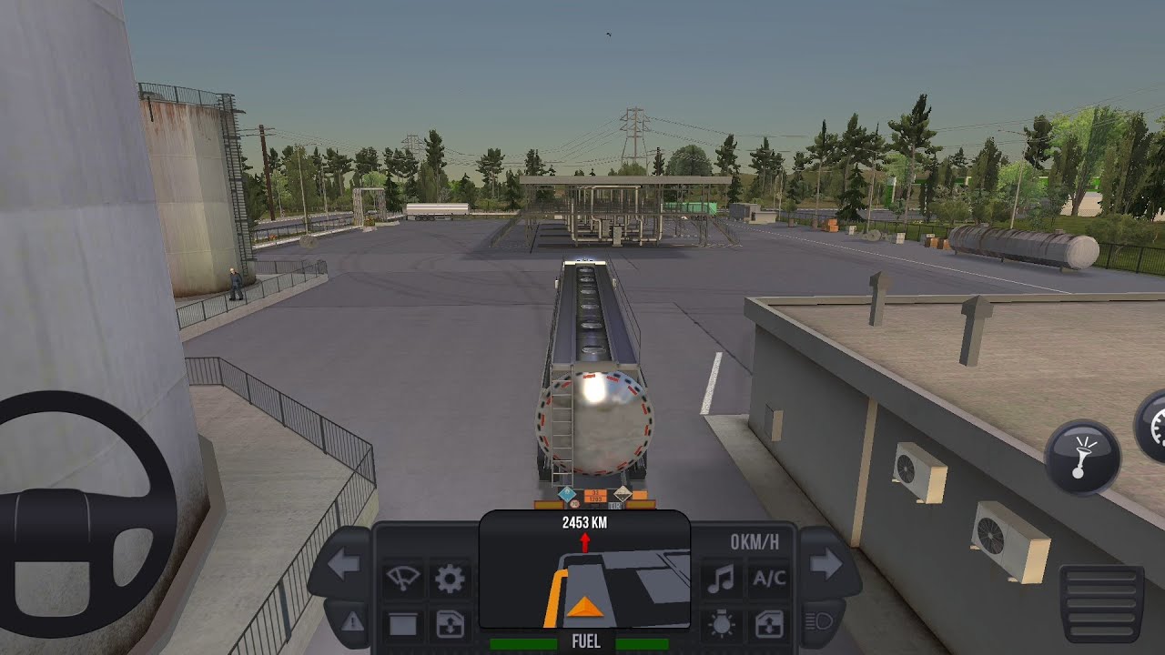 Sodium krobnate load to truck ma Delhi to Mumbai/🎮🎮