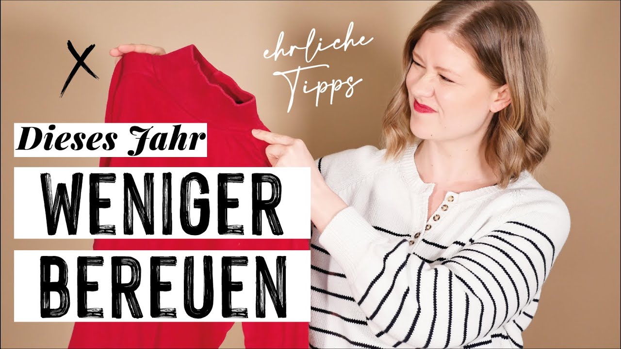 Das Problem mit dem Ausmisten (Kleiderschrank!) - Wie Du es DIESES JAHR nachhaltiger angehen kannst!