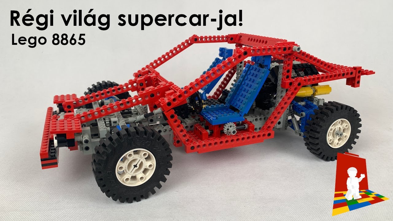 Technic Szerda - A régi világ supercar-ja - Lego Technic 8865