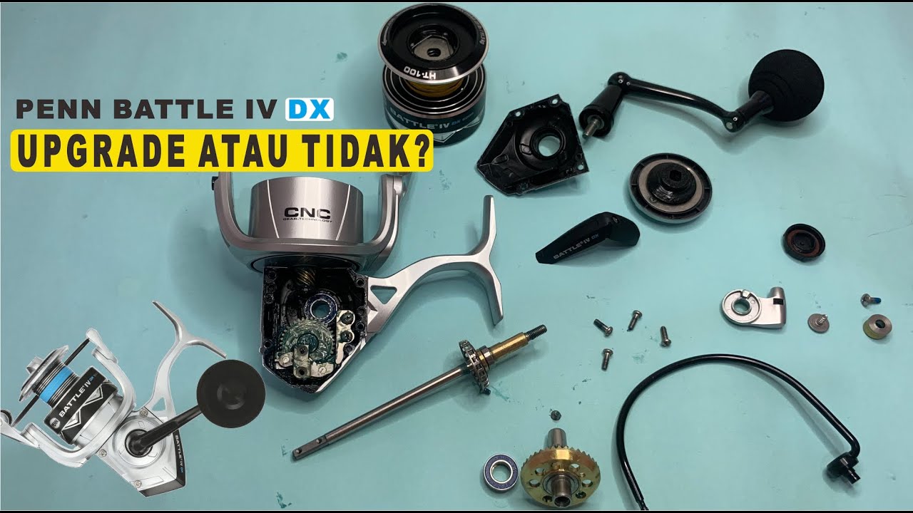 BONGKAR REEL PENN BATTLE IV DX