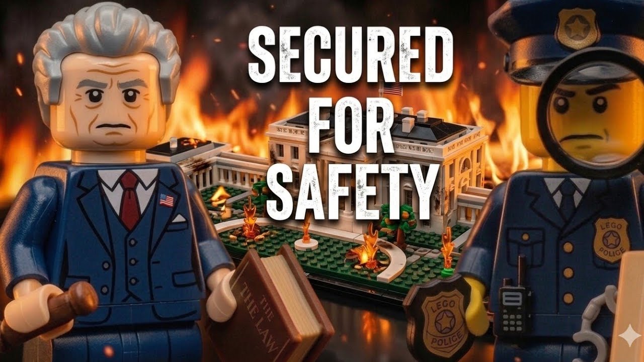 Secret Service Rushes Trump Out of WHCD as Iran Drops a Savage Diss Track | Iran Lego Animation