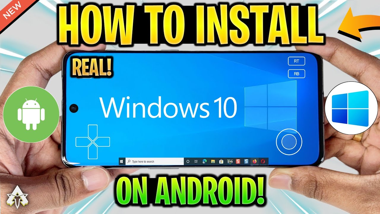 HOW TO INSTALL WINDOWS 10 ON ANDROID (2026)