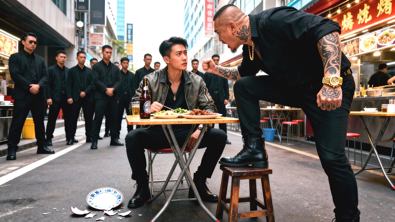 小夥食宵夜得罪最強武者，眾人等著看他被揍，誰料他拍桌地動山搖秒制服，首富看穿身份求賜武術！ 🚀#男頻#窮小子逆襲#爽文#爽爆短劇