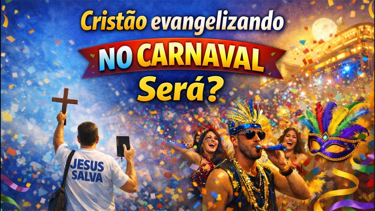 Evangelização no Carnaval (missionária Fabíola)