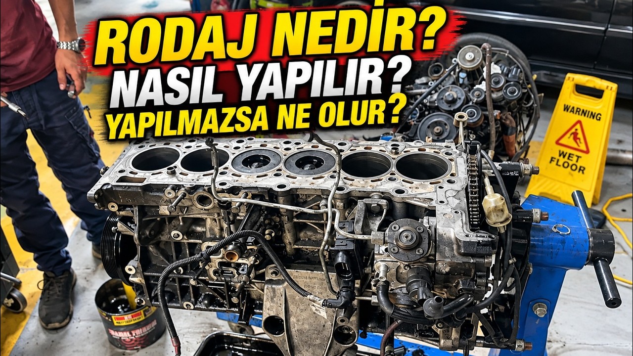 Motorda Rodaj Nedir? Rodaj Nasıl Yapılır?  Rodaj Yapılmazsa Ne Olur