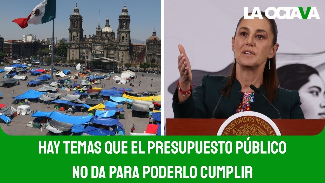 SHEINBAUM NIEGA CHANTAJE de la CNTE ante el MUNDIAL 2026